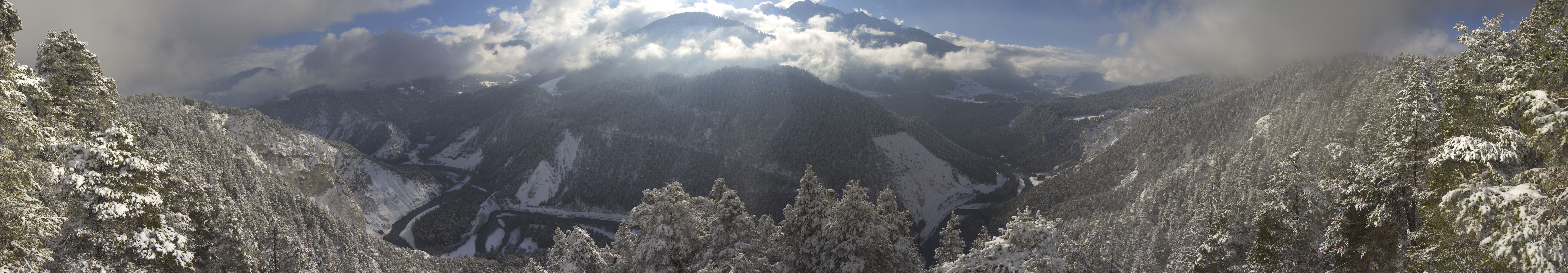 Archiv Foto Webcam Rheinschlucht - Swiss Grand Canyon