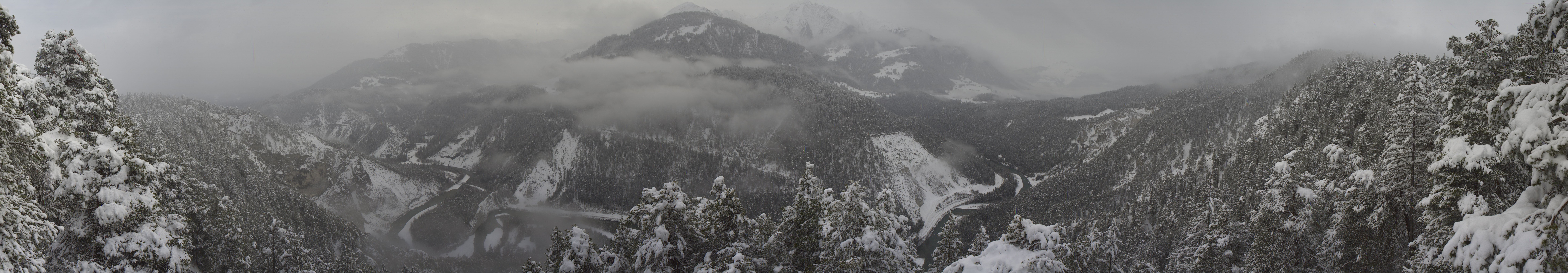 Archiv Foto Webcam Rheinschlucht - Swiss Grand Canyon