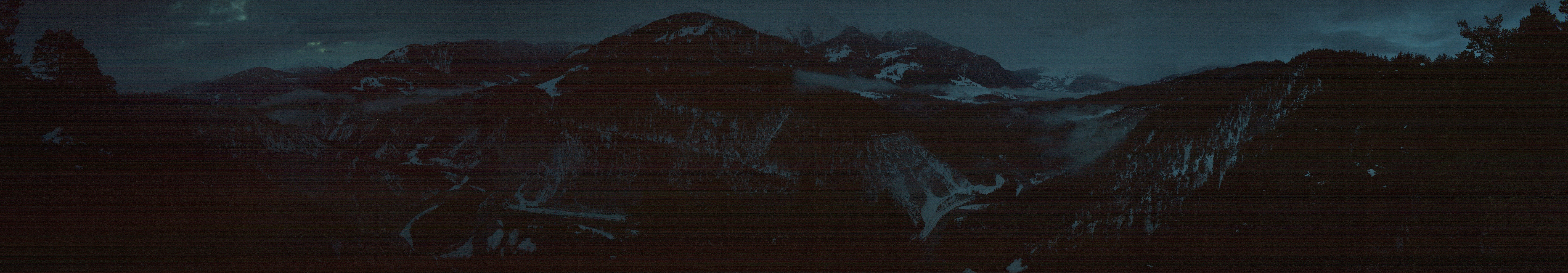 Archiv Foto Webcam Rheinschlucht - Swiss Grand Canyon