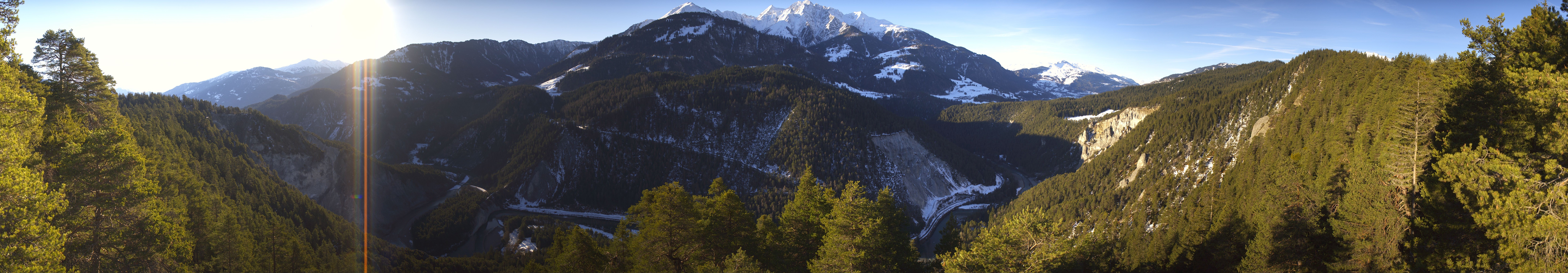 Archived image Webcam Ruinaulta - Swiss Grand Canyon