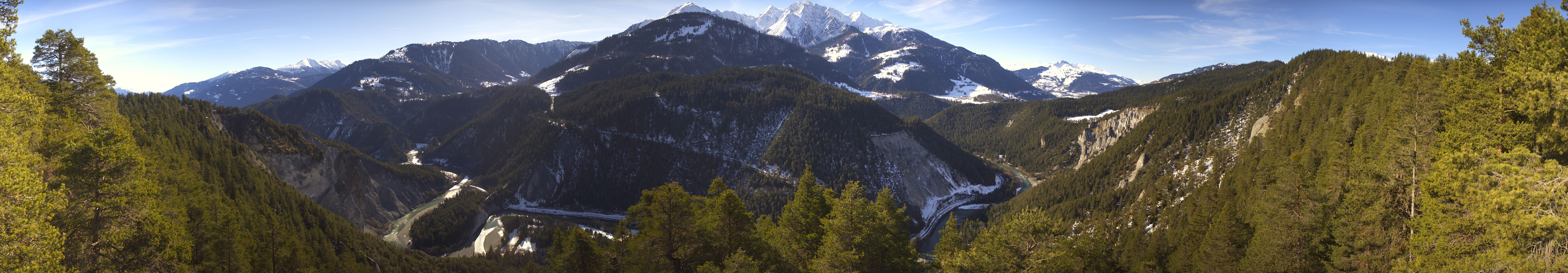 Archived image Webcam Ruinaulta - Swiss Grand Canyon