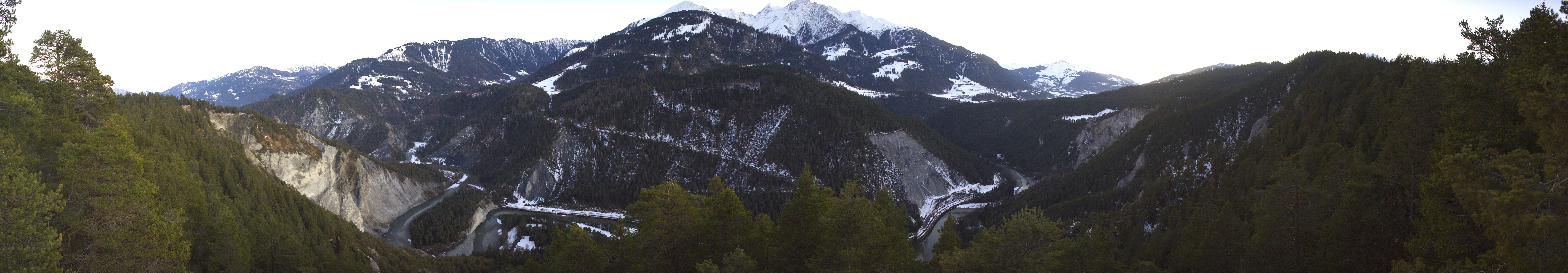 Archived image Webcam Ruinaulta - Swiss Grand Canyon