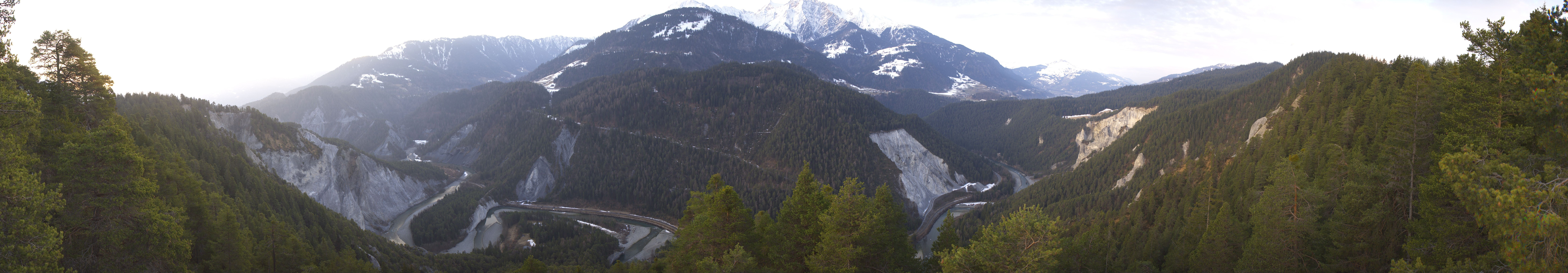 Archived image Webcam Ruinaulta - Swiss Grand Canyon