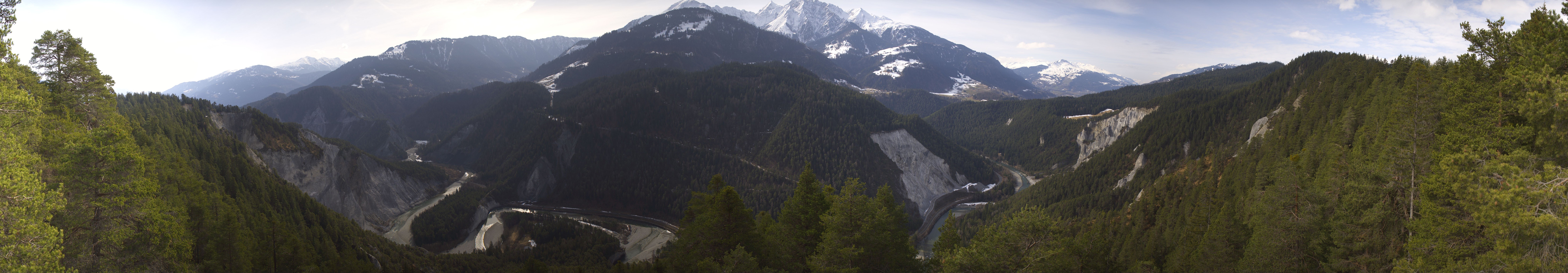 Archived image Webcam Ruinaulta - Swiss Grand Canyon