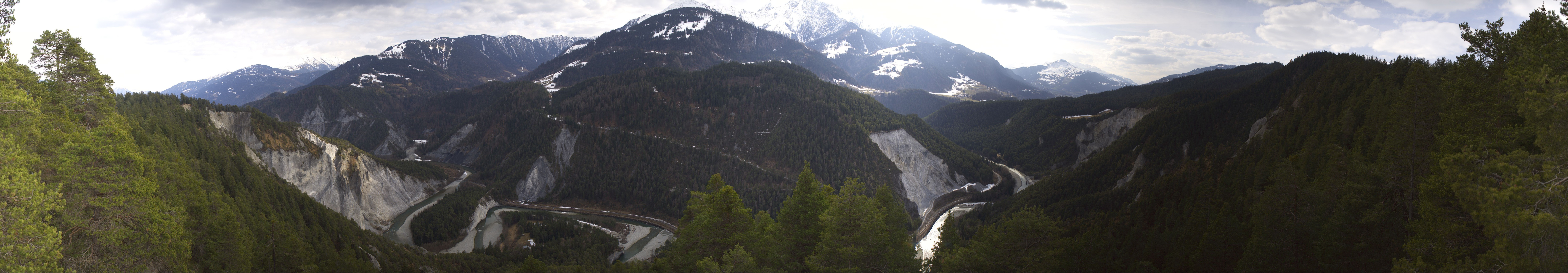 Archived image Webcam Ruinaulta - Swiss Grand Canyon