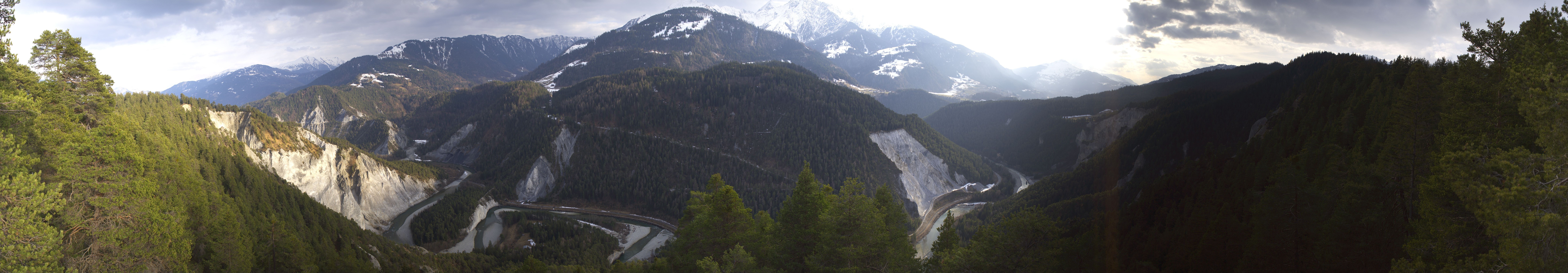 Archived image Webcam Ruinaulta - Swiss Grand Canyon