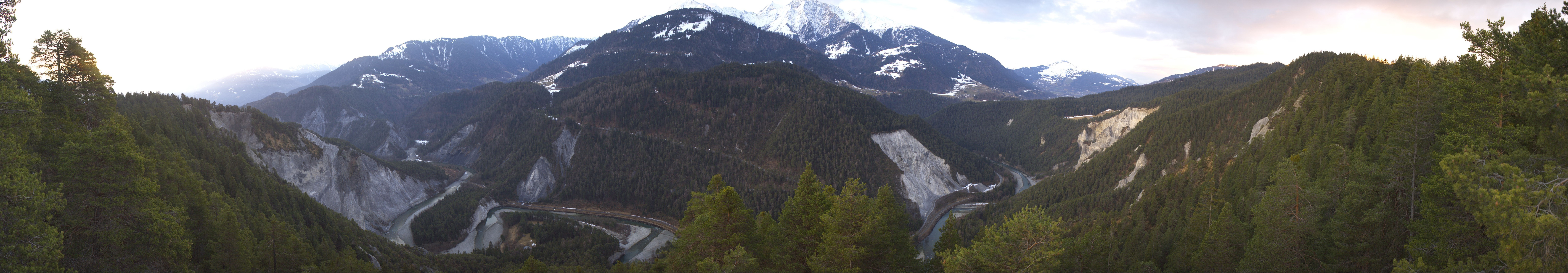 Archived image Webcam Ruinaulta - Swiss Grand Canyon