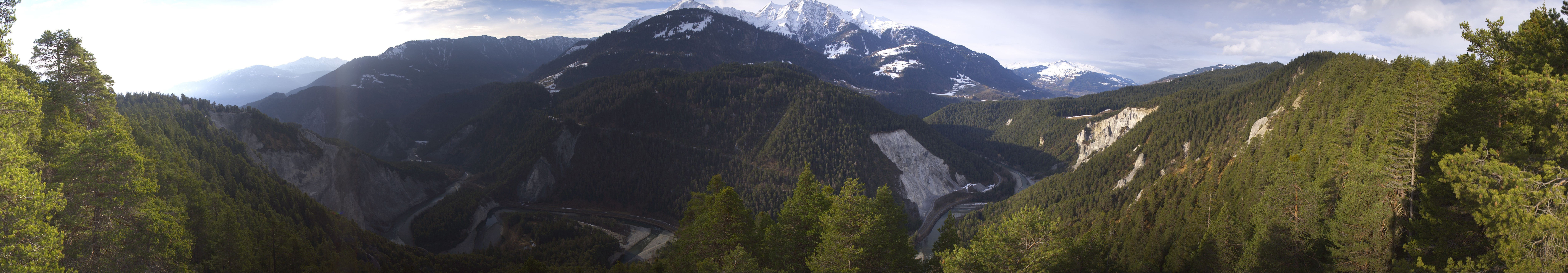 Archived image Webcam Ruinaulta - Swiss Grand Canyon