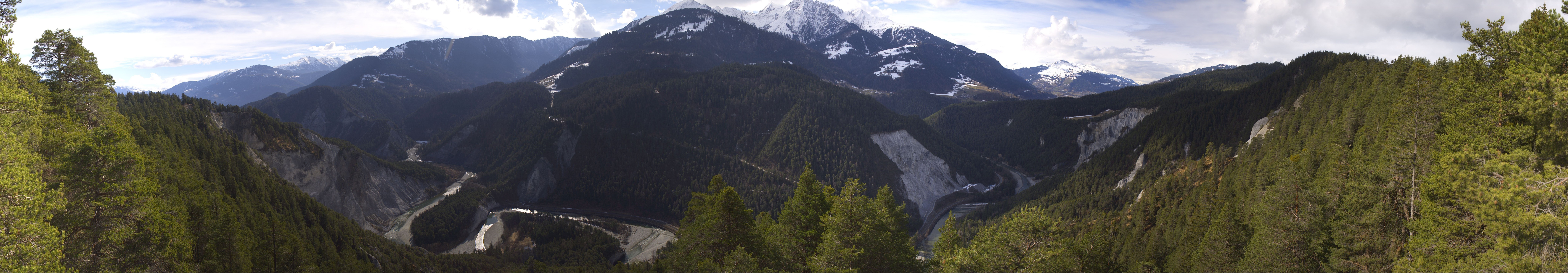 Archived image Webcam Ruinaulta - Swiss Grand Canyon