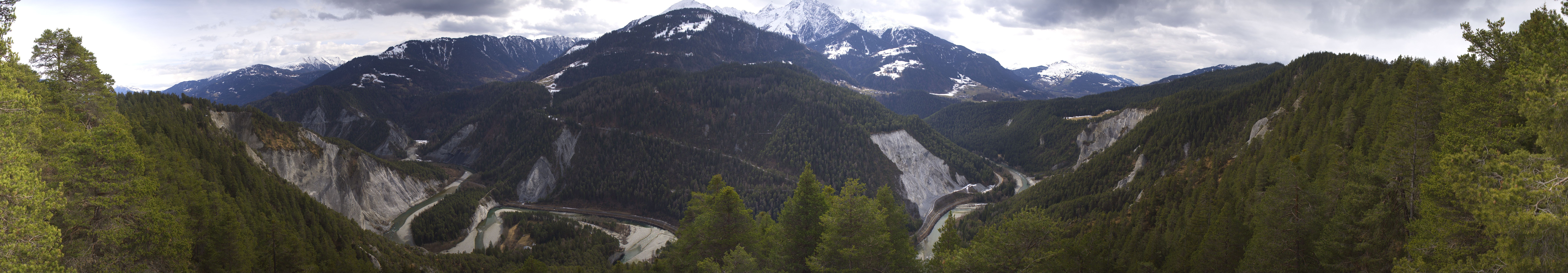 Archived image Webcam Ruinaulta - Swiss Grand Canyon