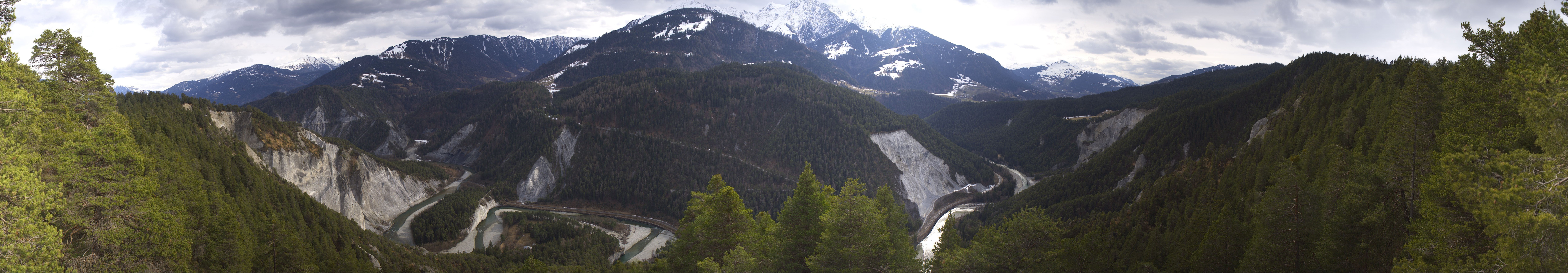 Archived image Webcam Ruinaulta - Swiss Grand Canyon