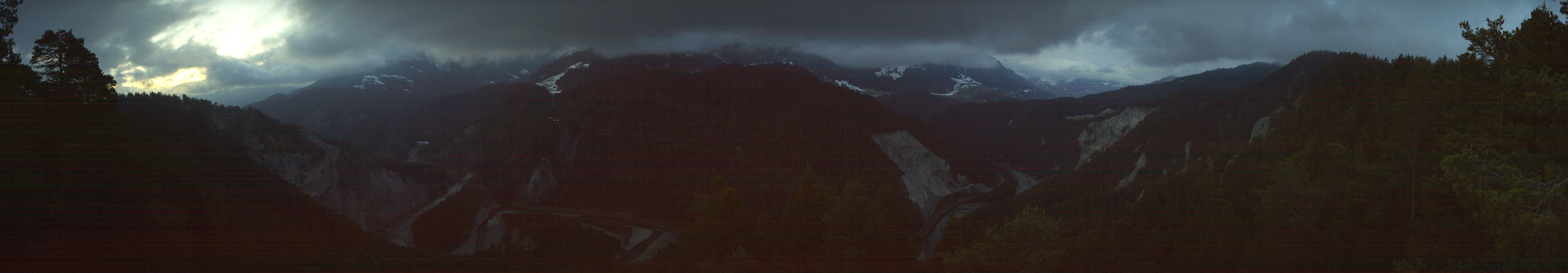 Archiv Foto Webcam Rheinschlucht - Swiss Grand Canyon