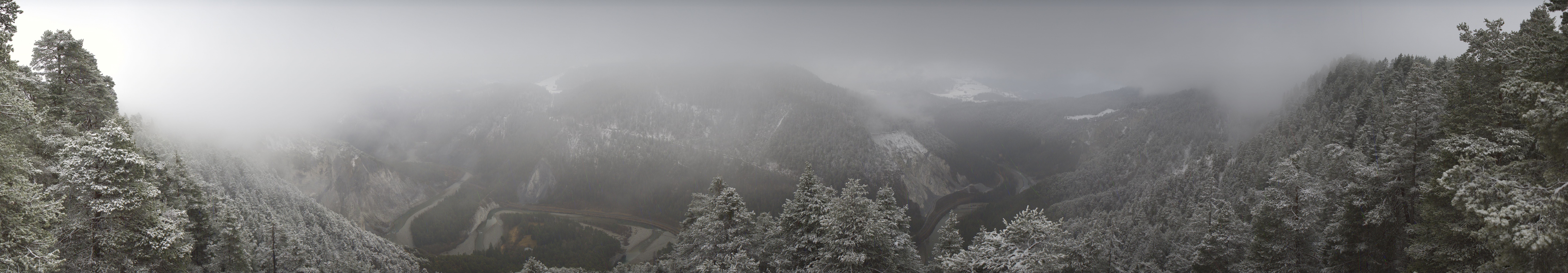 Archiv Foto Webcam Rheinschlucht - Swiss Grand Canyon