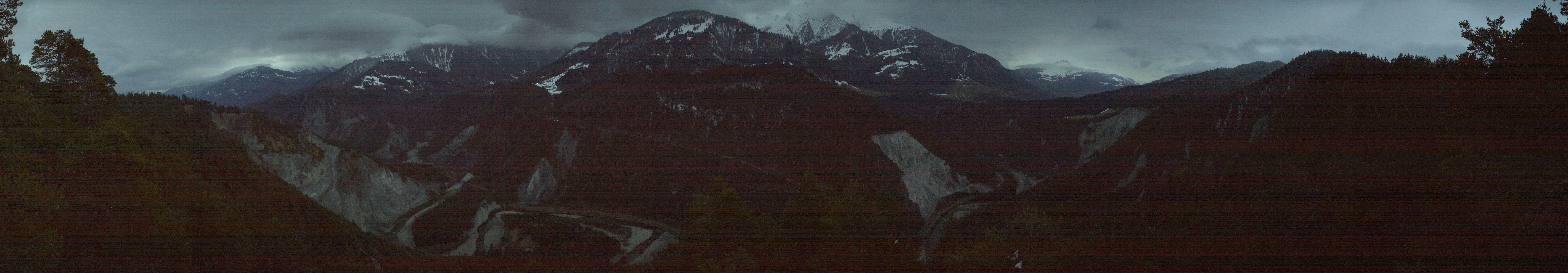 Archiv Foto Webcam Rheinschlucht - Swiss Grand Canyon