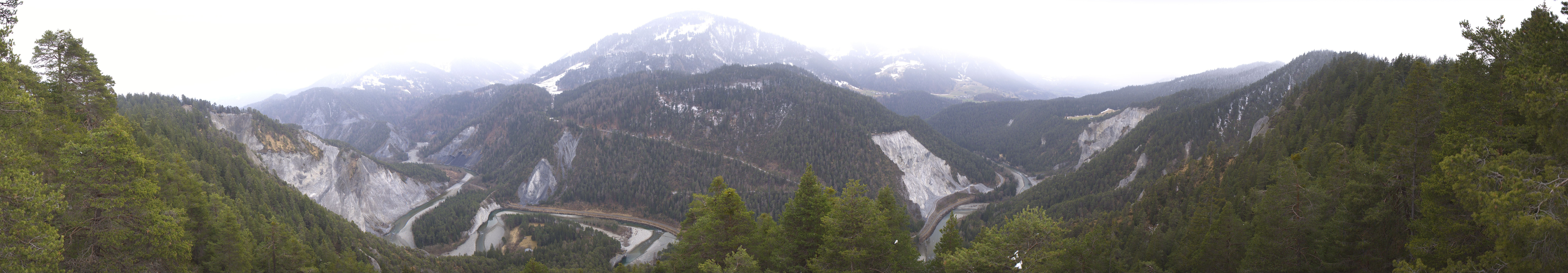 Archived image Webcam Ruinaulta - Swiss Grand Canyon