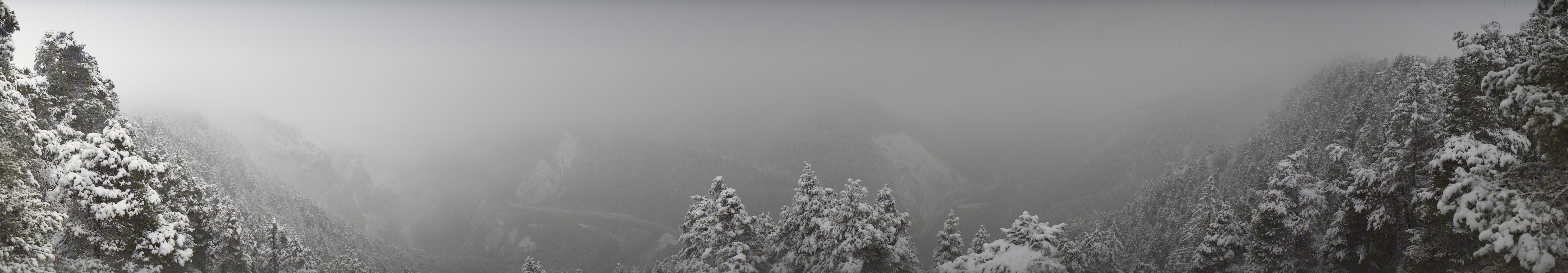 Archiv Foto Webcam Rheinschlucht - Swiss Grand Canyon