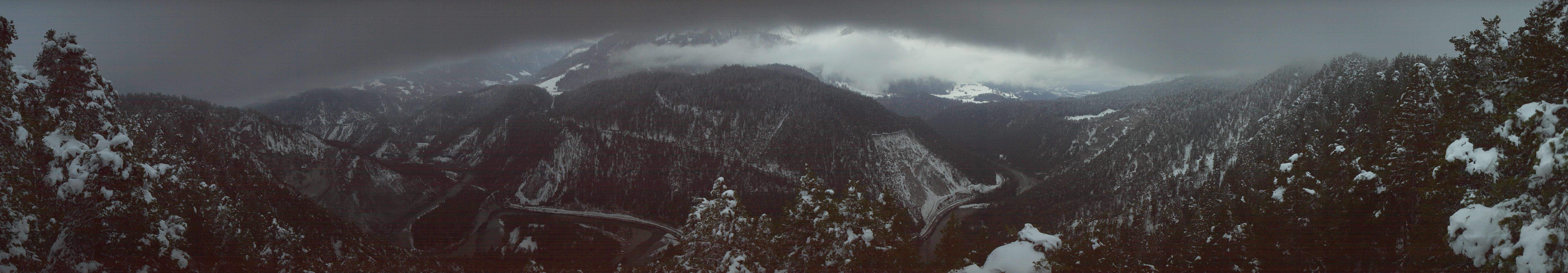 Archiv Foto Webcam Rheinschlucht - Swiss Grand Canyon