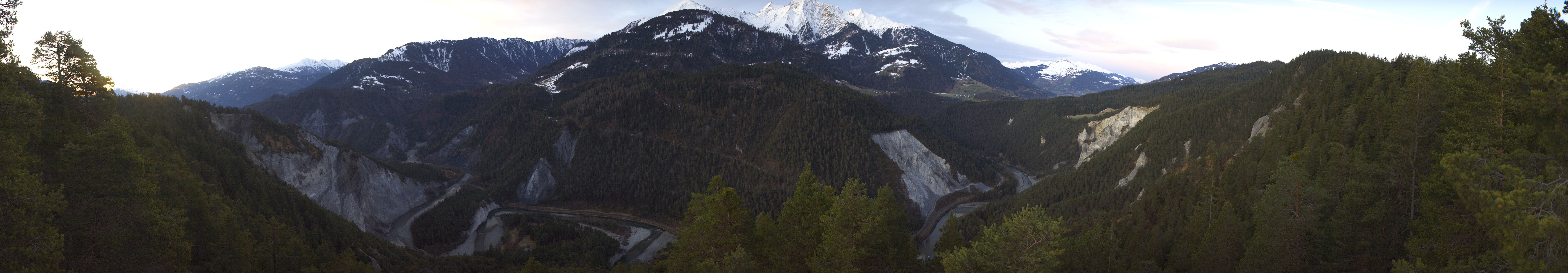 Archiv Foto Webcam Rheinschlucht - Swiss Grand Canyon