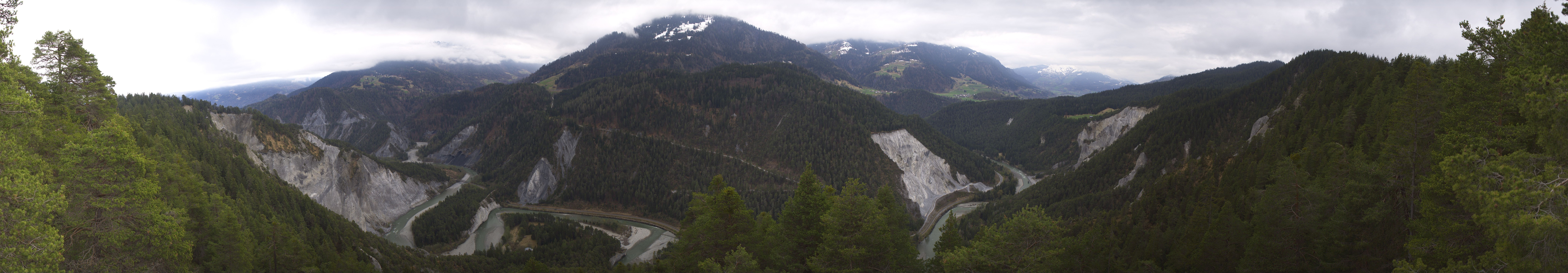 Archived image Webcam Ruinaulta - Swiss Grand Canyon