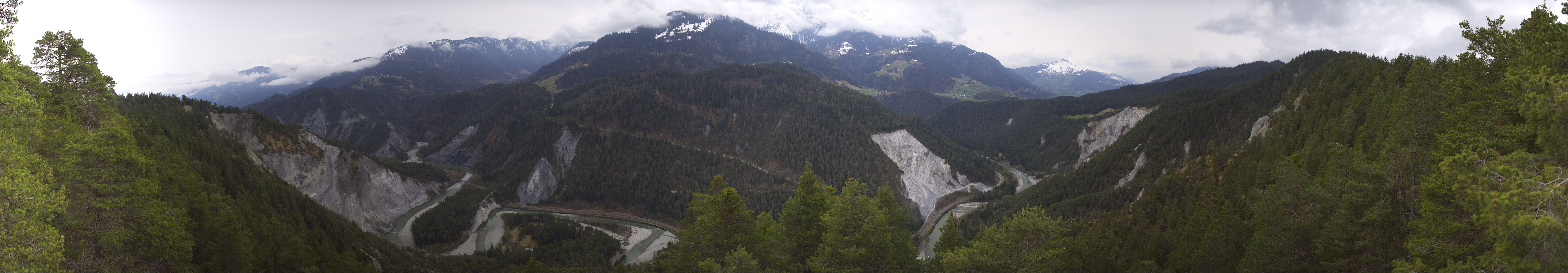 Archived image Webcam Ruinaulta - Swiss Grand Canyon