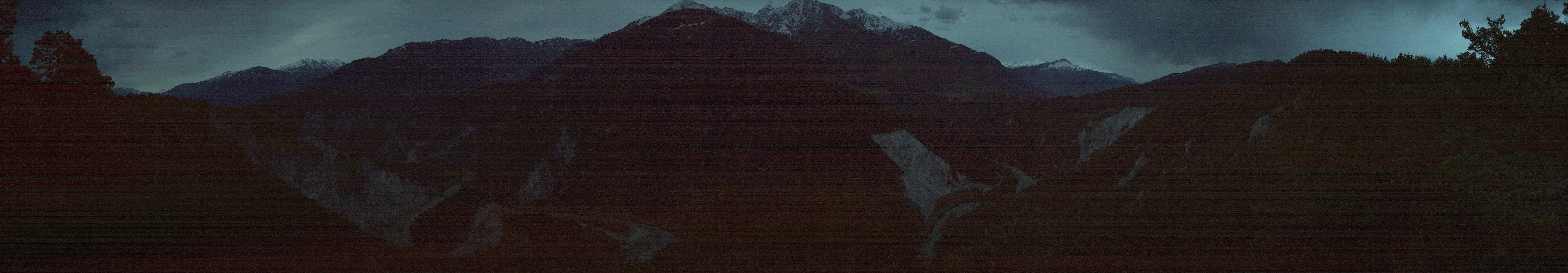 Archiv Foto Webcam Rheinschlucht - Swiss Grand Canyon