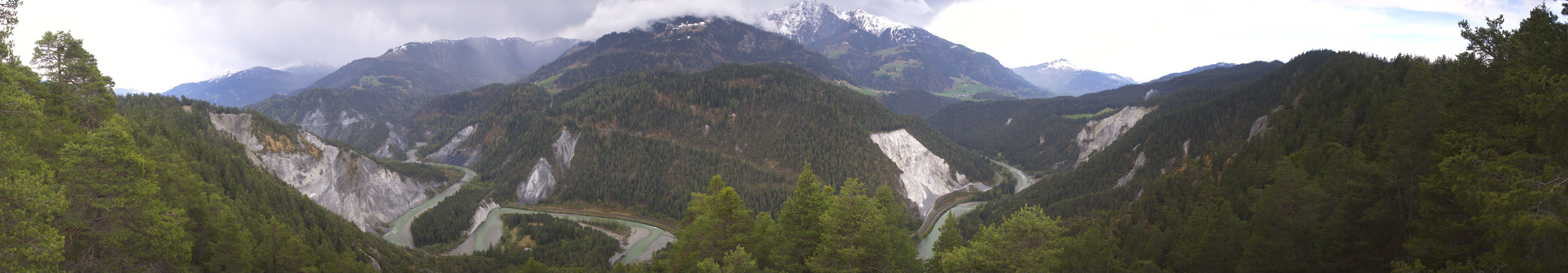 Archived image Webcam Ruinaulta - Swiss Grand Canyon