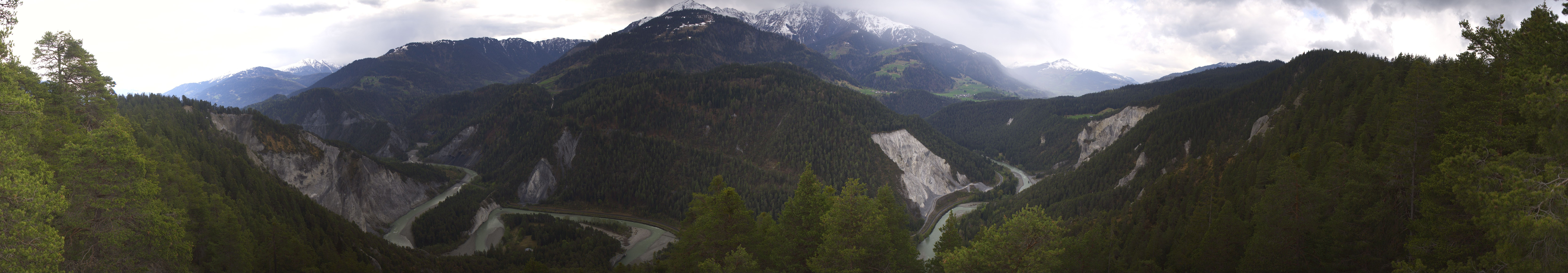 Archived image Webcam Ruinaulta - Swiss Grand Canyon