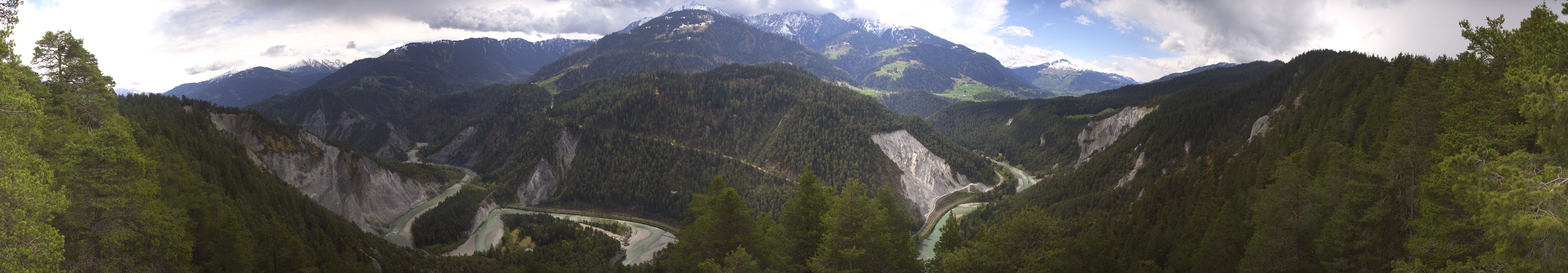 Archived image Webcam Ruinaulta - Swiss Grand Canyon