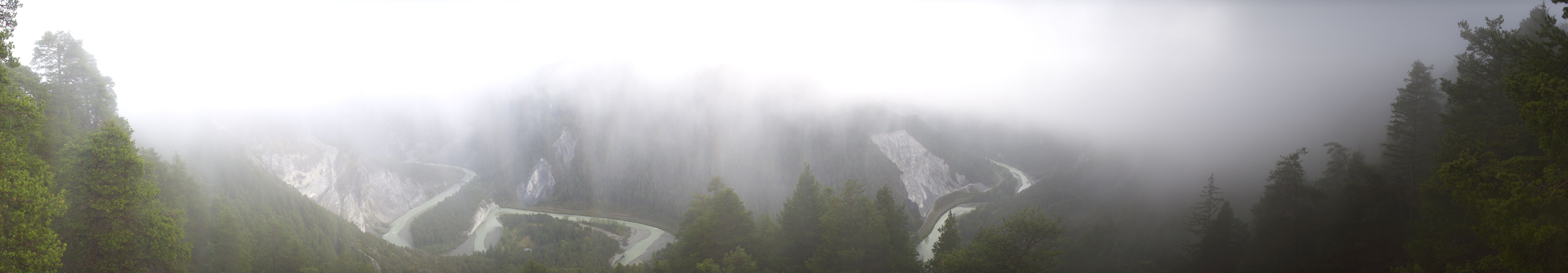 Archiv Foto Webcam Rheinschlucht - Swiss Grand Canyon
