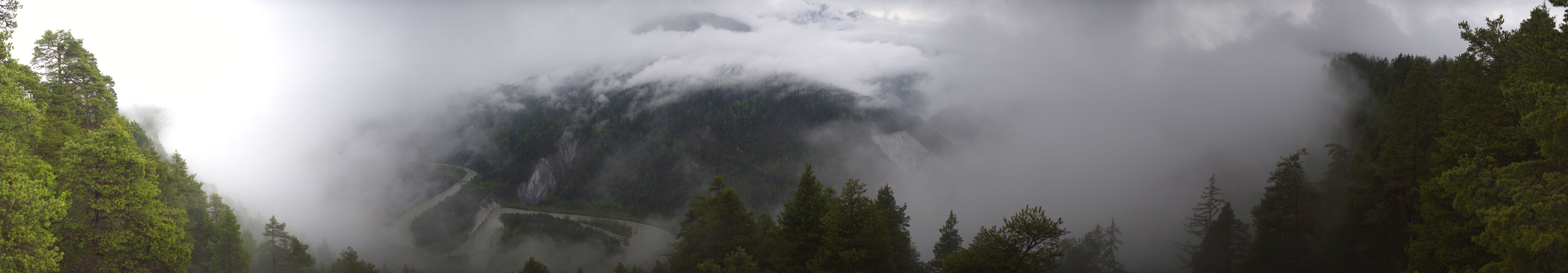 Archiv Foto Webcam Rheinschlucht - Swiss Grand Canyon