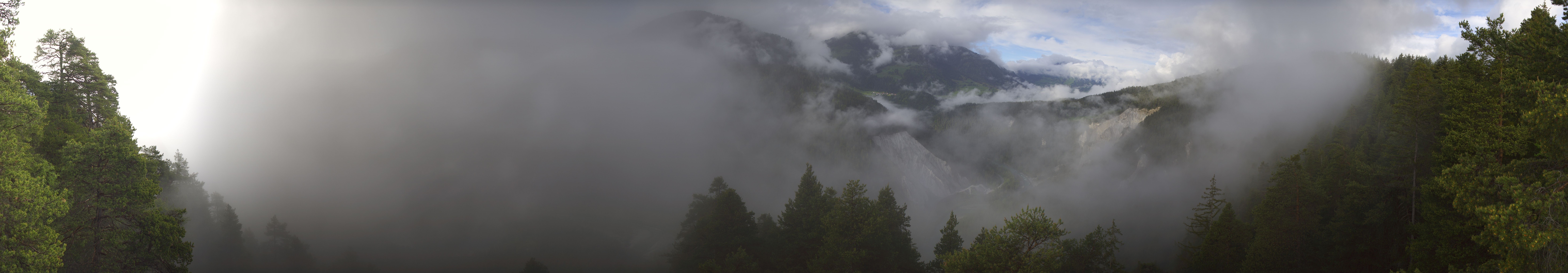 Archiv Foto Webcam Rheinschlucht - Swiss Grand Canyon
