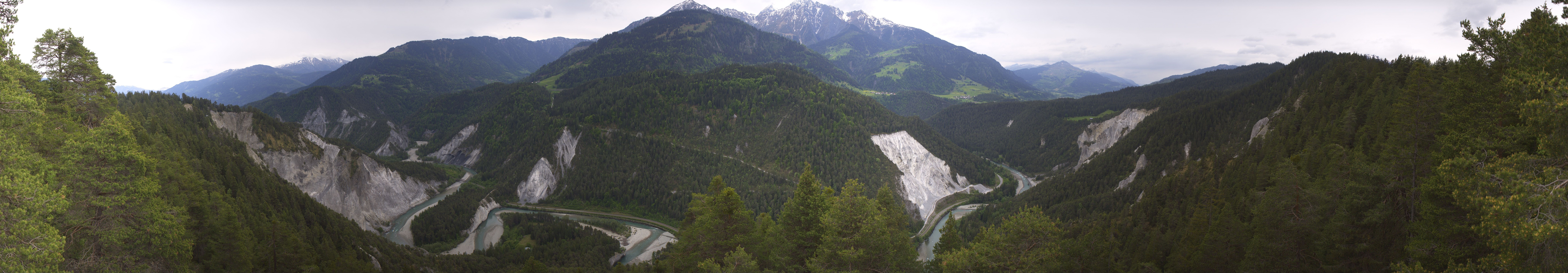 Archived image Webcam Ruinaulta - Swiss Grand Canyon