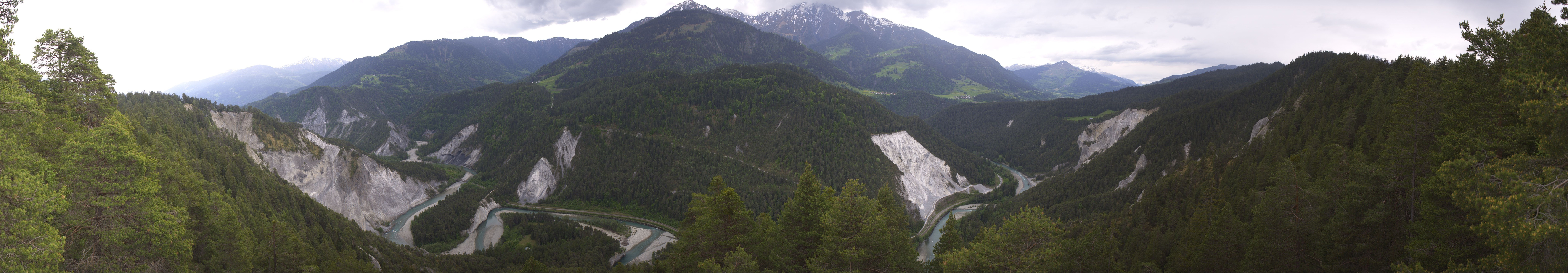 Archived image Webcam Ruinaulta - Swiss Grand Canyon