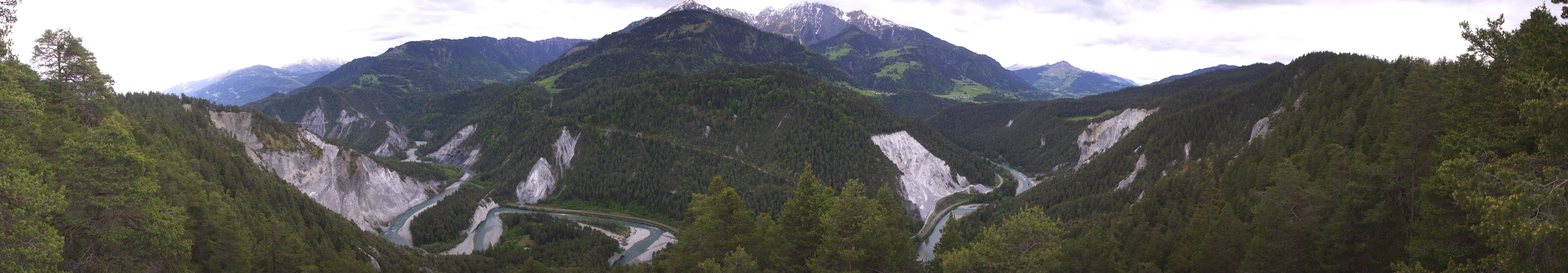 Archived image Webcam Ruinaulta - Swiss Grand Canyon