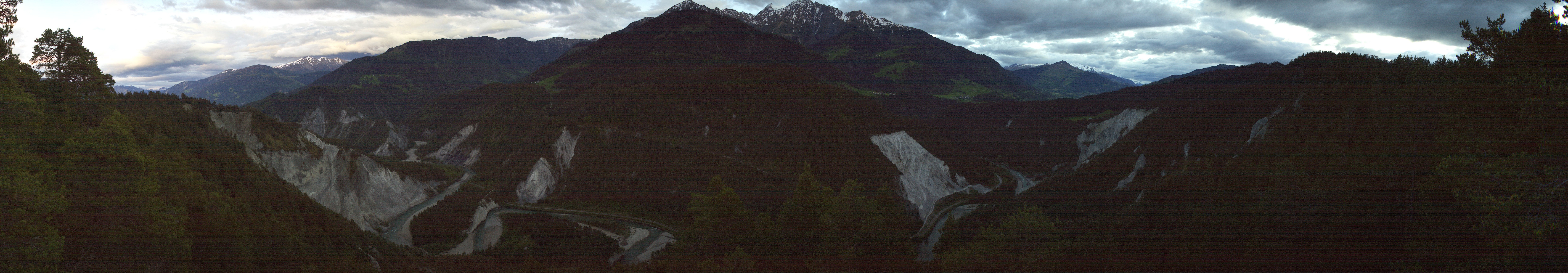 Archiv Foto Webcam Rheinschlucht - Swiss Grand Canyon
