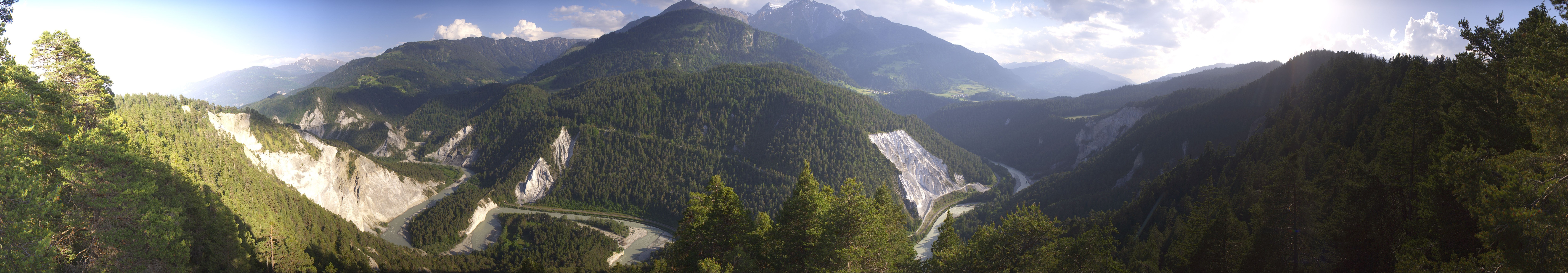 Archived image Webcam Ruinaulta - Swiss Grand Canyon