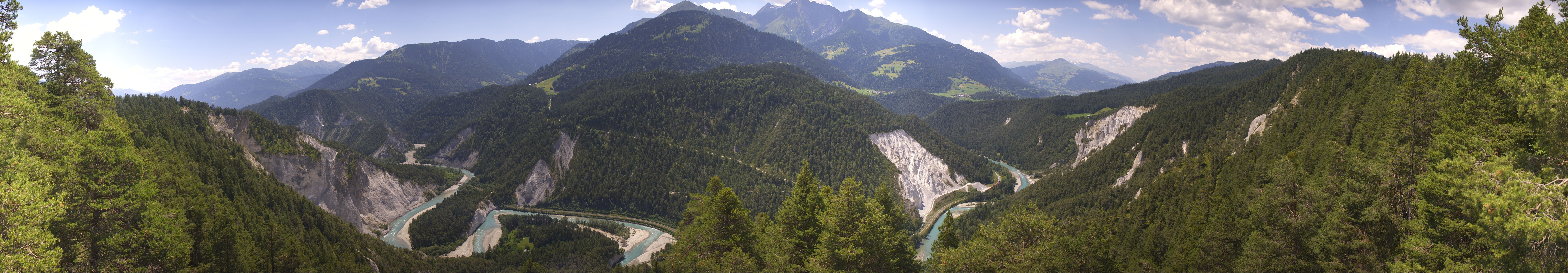 Archived image Webcam Ruinaulta - Swiss Grand Canyon