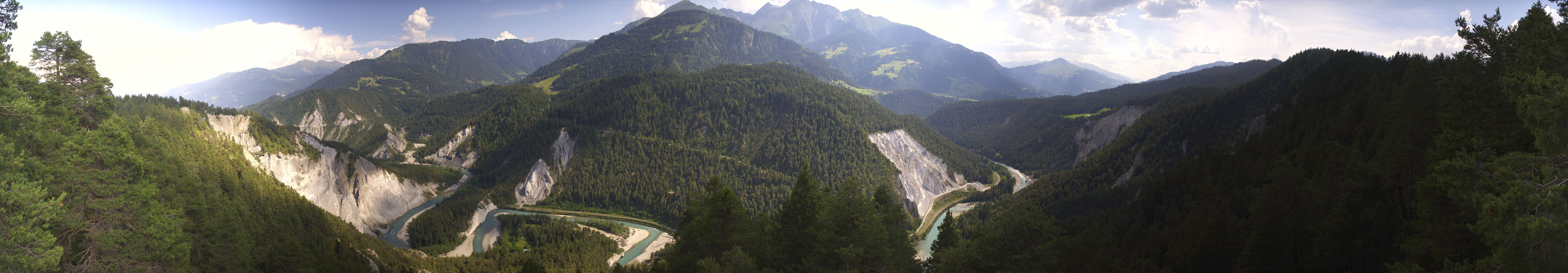 Archived image Webcam Ruinaulta - Swiss Grand Canyon