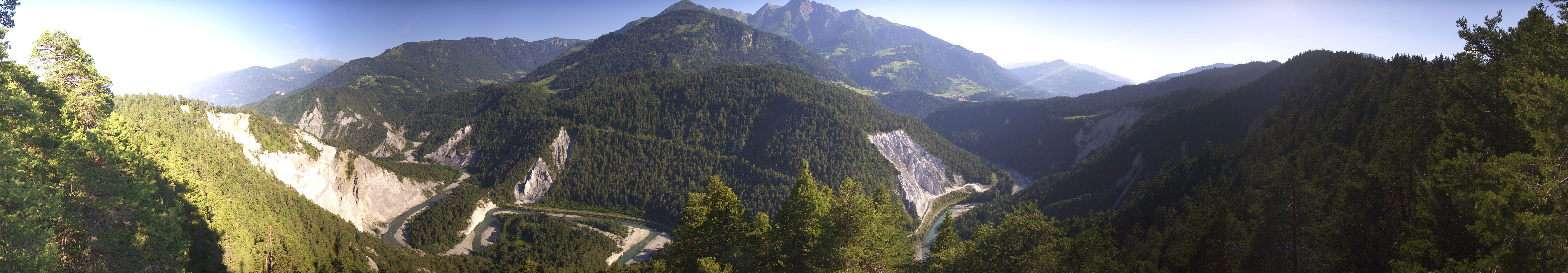 Archived image Webcam Ruinaulta - Swiss Grand Canyon