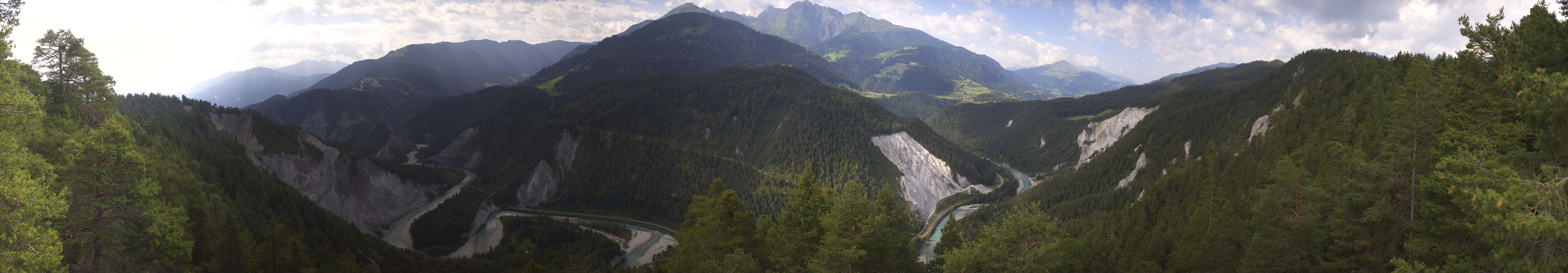 Archiv Foto Webcam Rheinschlucht - Swiss Grand Canyon