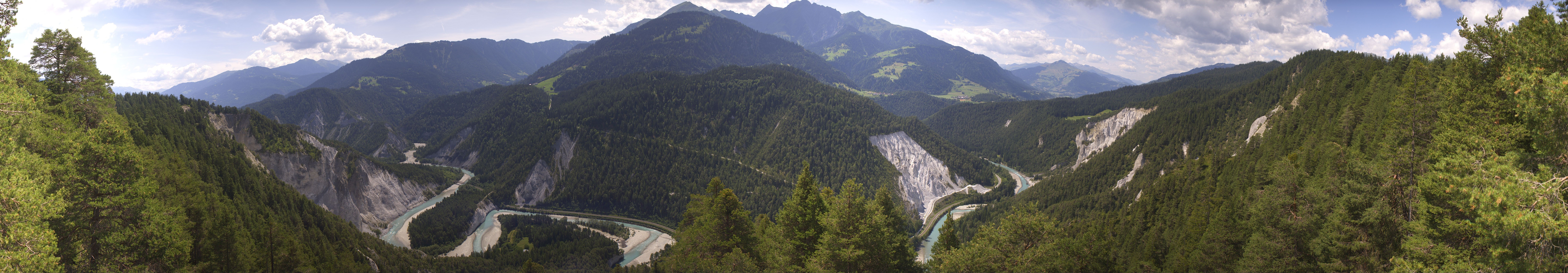 Archived image Webcam Ruinaulta - Swiss Grand Canyon