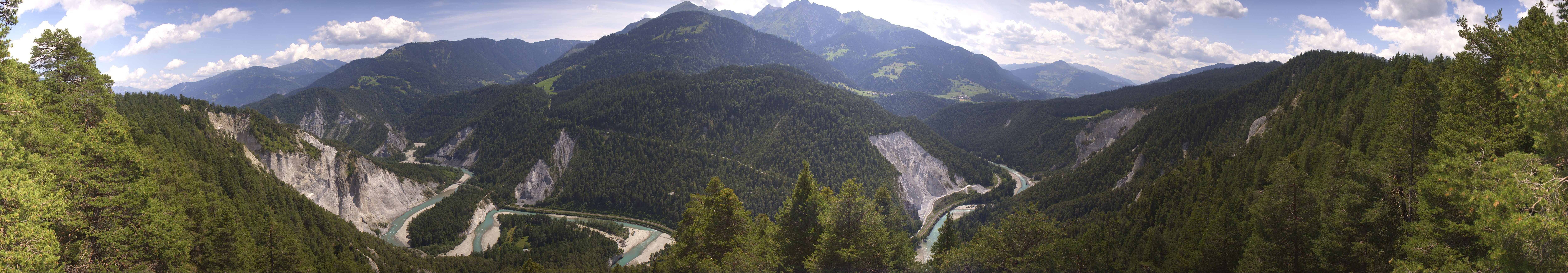 Archived image Webcam Ruinaulta - Swiss Grand Canyon