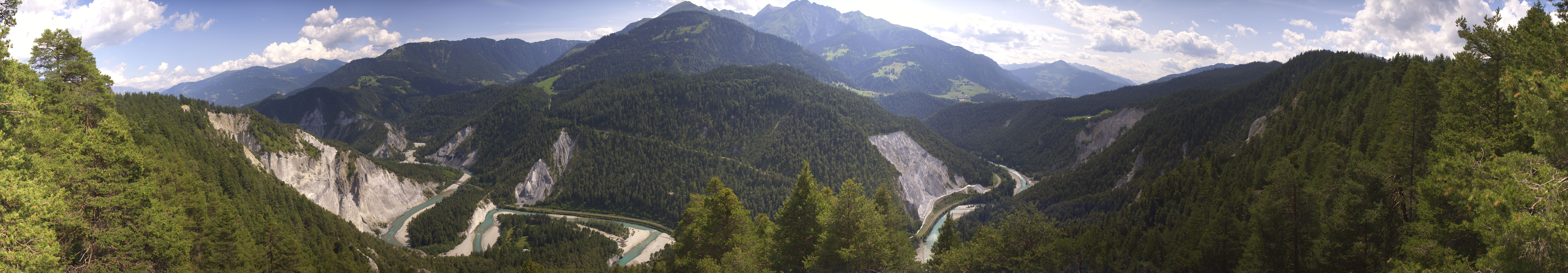 Archived image Webcam Ruinaulta - Swiss Grand Canyon