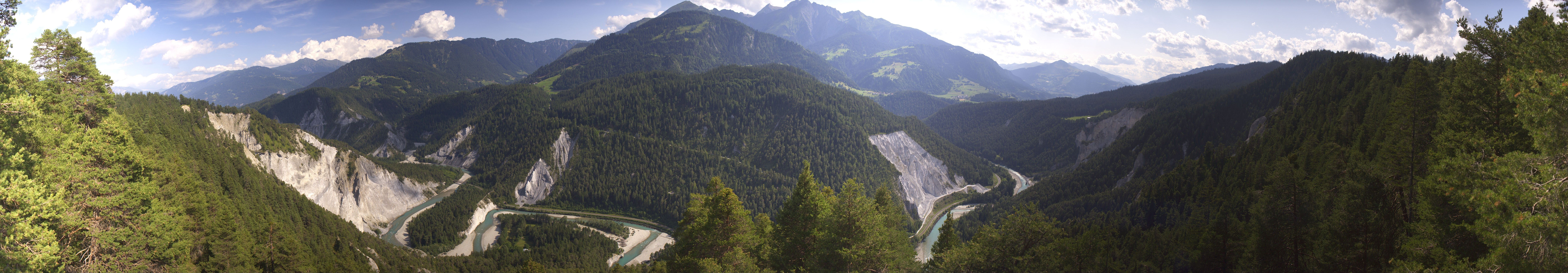 Archived image Webcam Ruinaulta - Swiss Grand Canyon