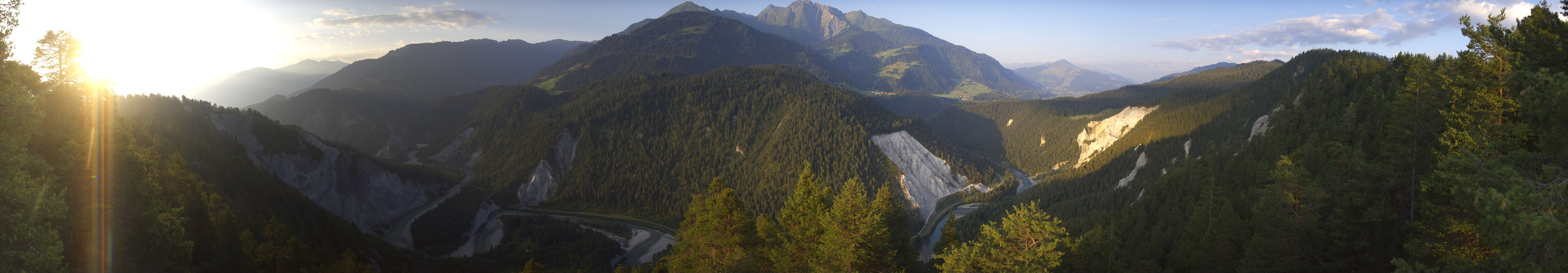 Archiv Foto Webcam Rheinschlucht - Swiss Grand Canyon