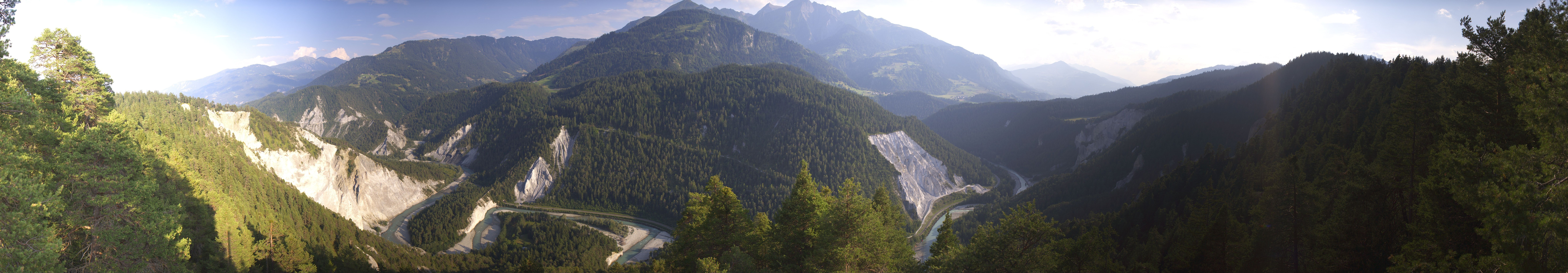 Archived image Webcam Ruinaulta - Swiss Grand Canyon