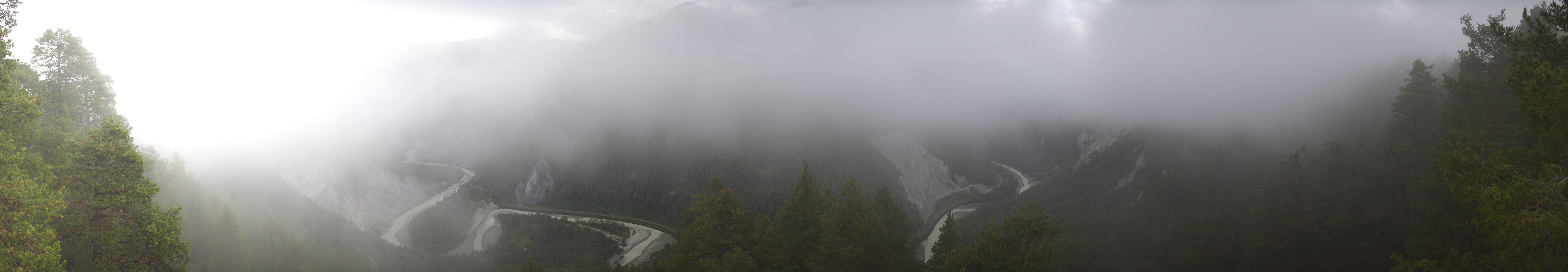 Archiv Foto Webcam Rheinschlucht - Swiss Grand Canyon