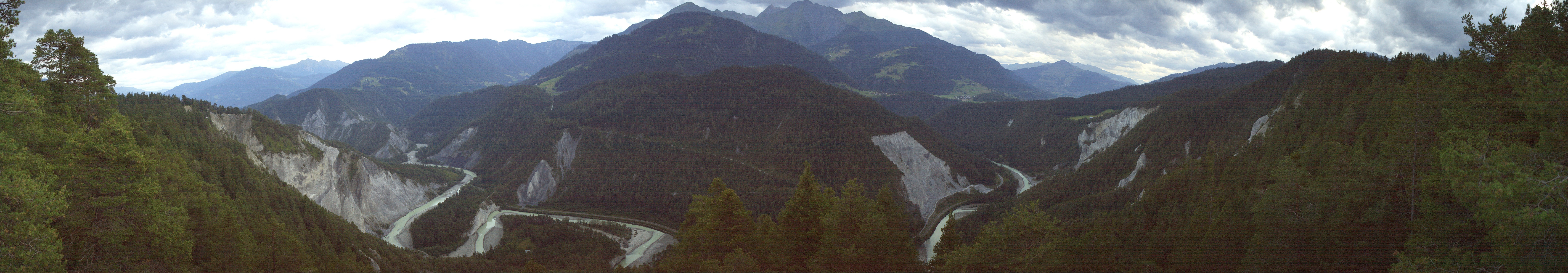 Archiv Foto Webcam Rheinschlucht - Swiss Grand Canyon