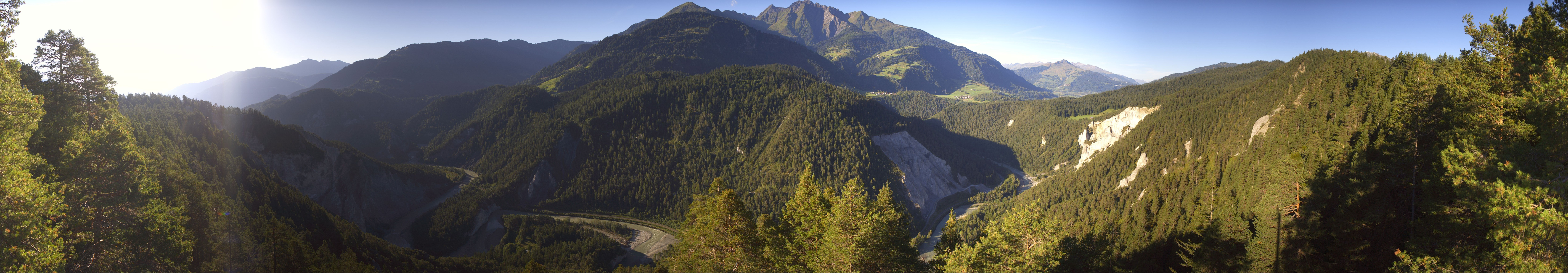 Archiv Foto Webcam Rheinschlucht - Swiss Grand Canyon