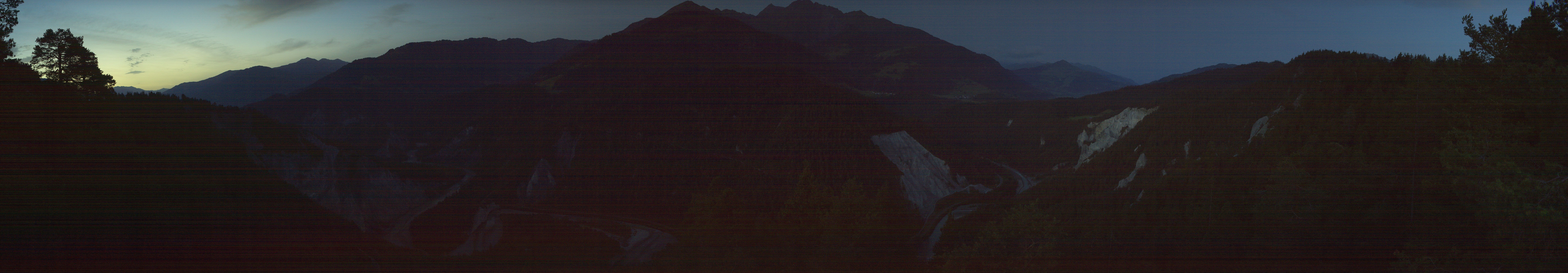 Archiv Foto Webcam Rheinschlucht - Swiss Grand Canyon